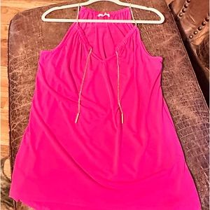 Calvin Klein Pink Tank Blouse size Medium